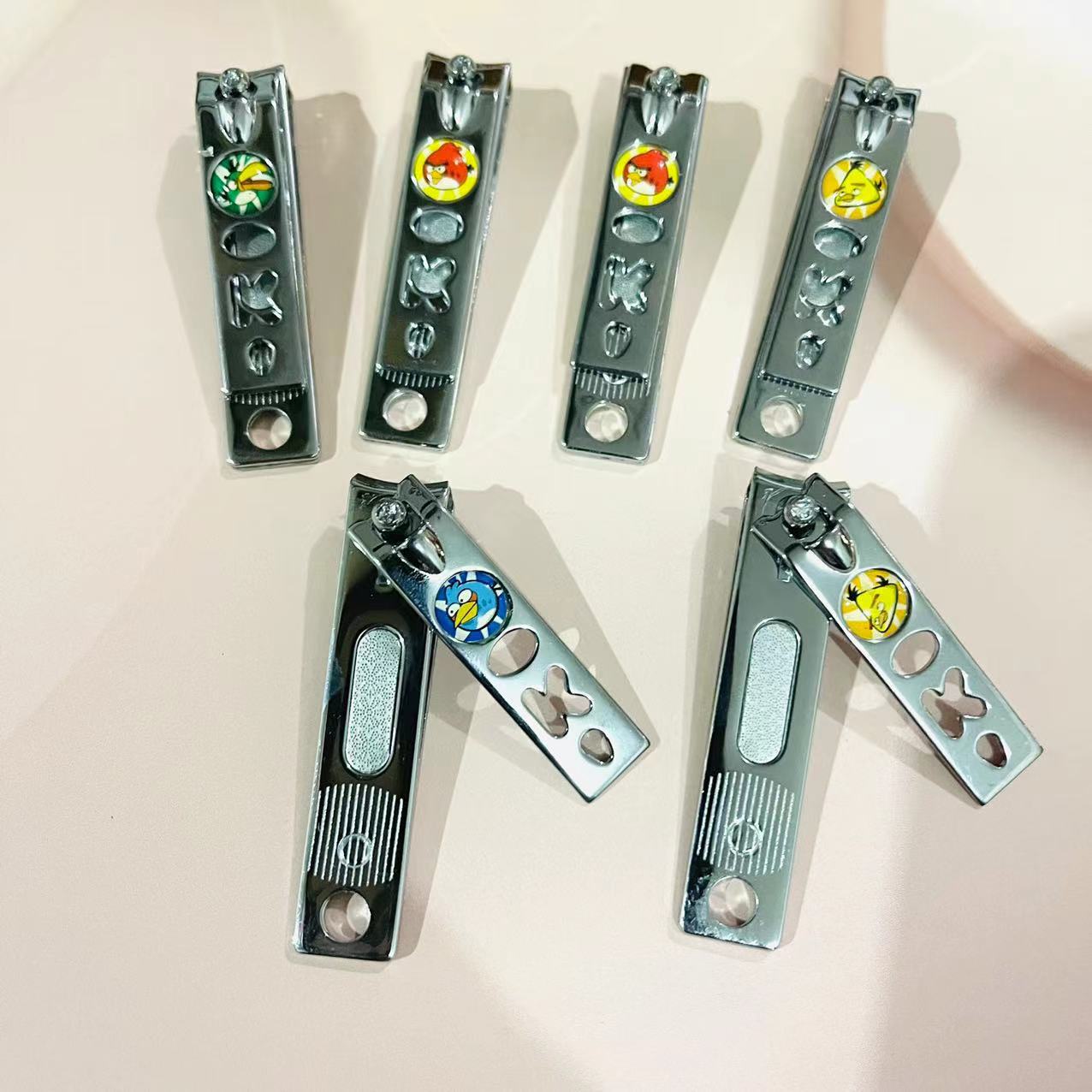 0812AS nail clippers daily household nail clippers flat clippers 1 yuan department store wholesale Specification drawing