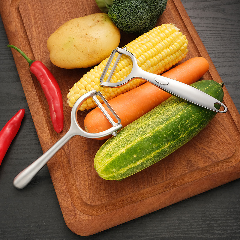 Xinghao thickened zinc alloy peeler, melon peeler, household peeler, hole digger, potato hole, kitchen small tools wholesale Specification image
