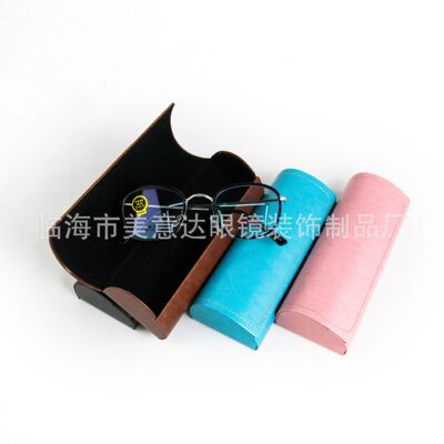 Optical lens case, leather magnetic flat optical lens case Specification image