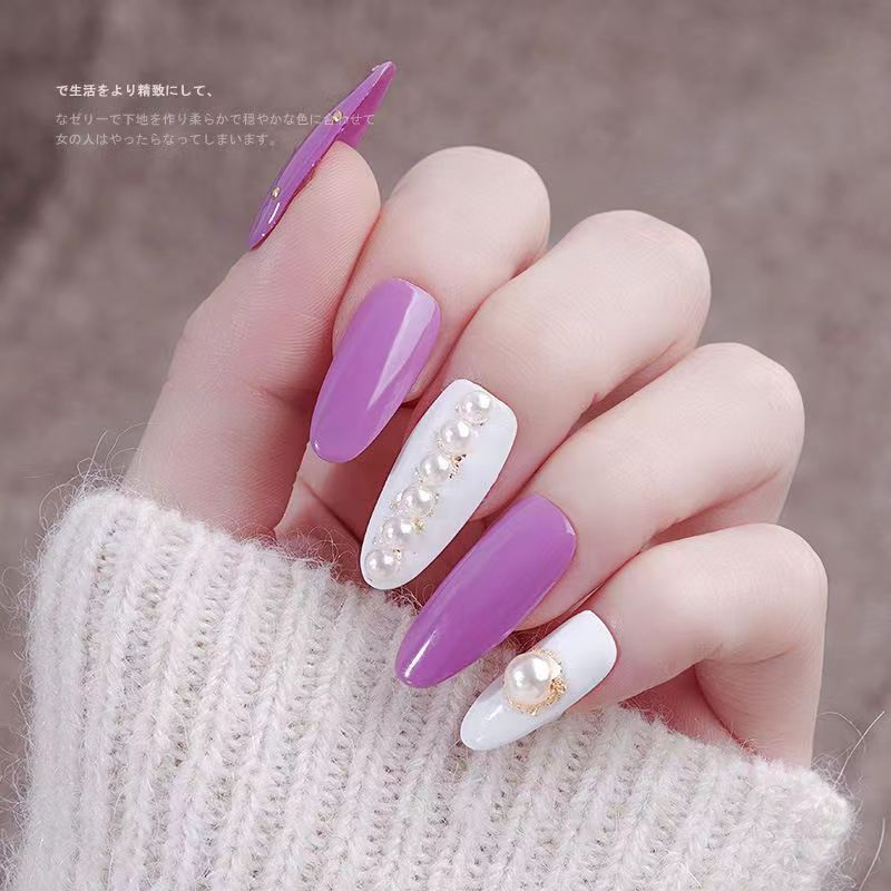 Factory diy handmade accessories ABS Round half Flat Flat Patch Nail pearl highlights half round imitation pearl Application Scenario