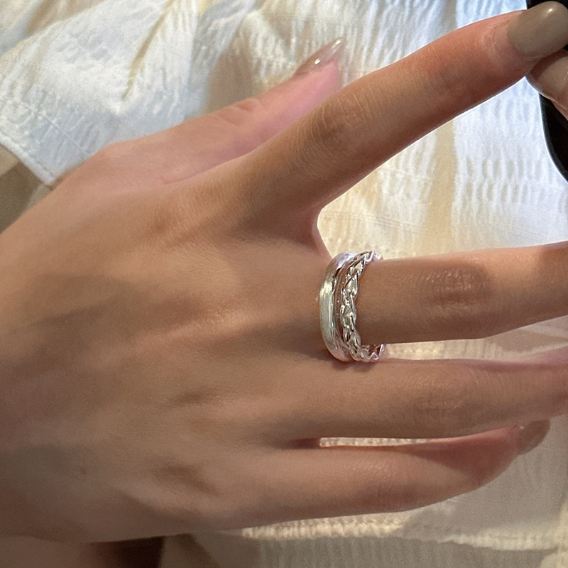 (S925 نسخة بالكورية النقية من الفضة details Picture