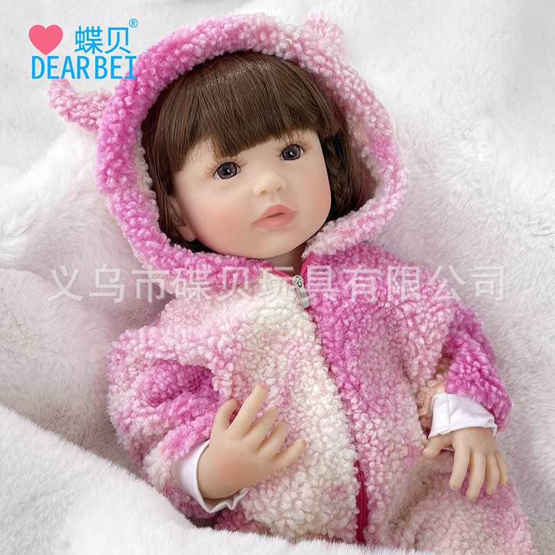 2023新款仿真娃娃重生婴儿娃娃玩具源头工厂直供抖音直播一件代发