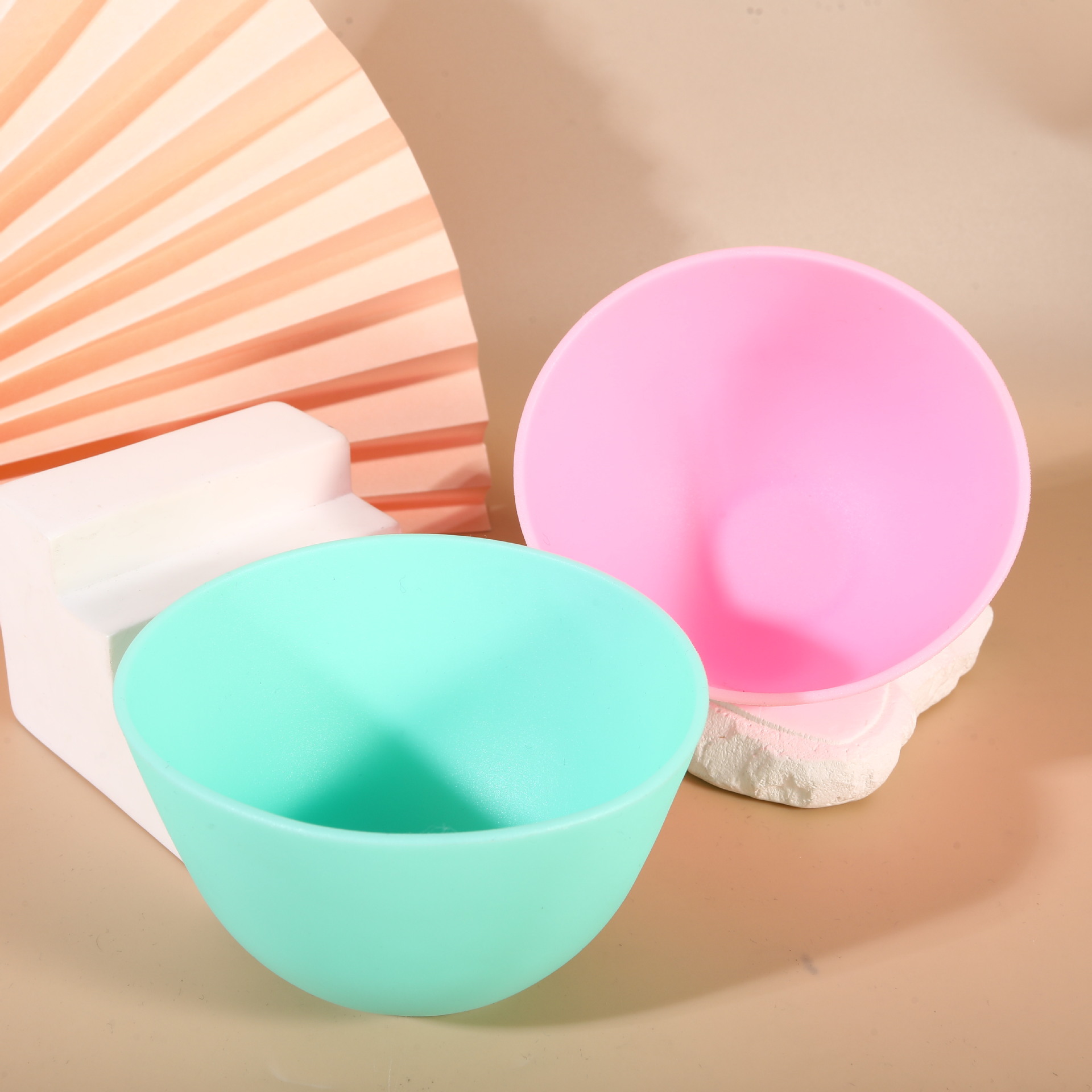 Silicone Mask Bowl Set, Mask Mixing Tool, Home Diy Beauty Salon Special Homemade Mask Magic Tool Complete Set Wholesale details Picture