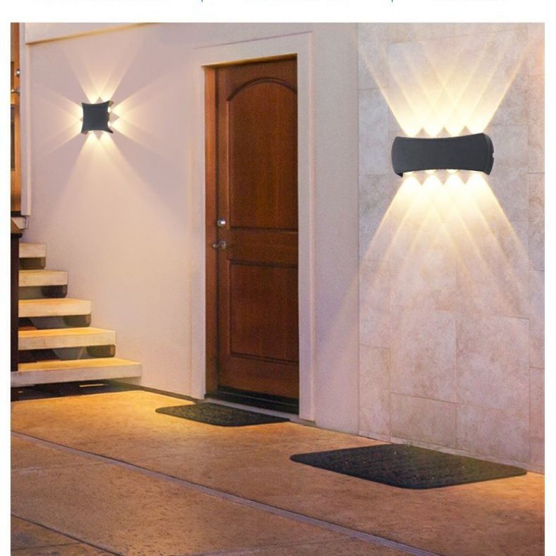 Simple wall lamp, living room background, modern bedside, corridor, staircase, hotel waterproof, indoor and outdoor corridor, courtyard, villa lamp Application Scenario