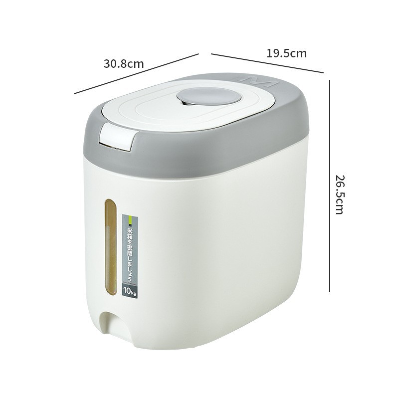 Rice Bucket Household Kitchen Insect-Proof Sealed Rice Storage Box Rice Cylinder Flour Bucket Storage Tank Rice Box Storage Box Item Picture