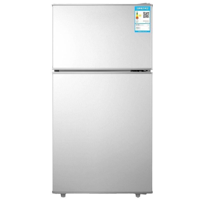 Factory wholesale double-door fresh-keeping household rental housing dormitory small refrigerators, refrigeration and freezing energy-saving quick-freezing refrigerators Item Picture