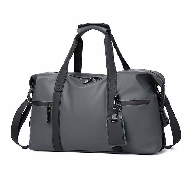 大容量旅游包/女包/软木袋/旅行包降落伞布/旅行白底实物图