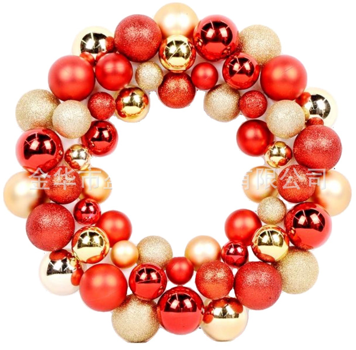 Amazon Hot 35Cm Christmas Wreath Christmas Decorations Christmas Ball Wreath Christmas Pendant Item Picture