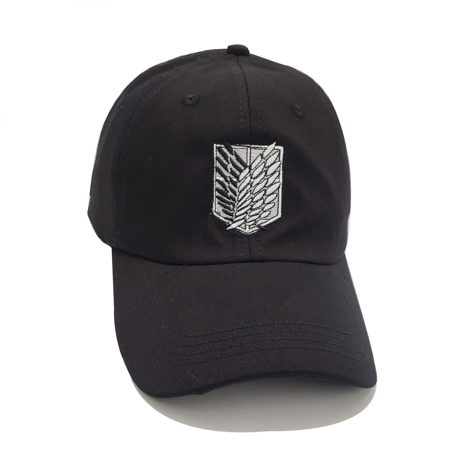 Anime Attack Giant baseball cap Anime hat survey logo hat Outdoor Embroidered sun visor