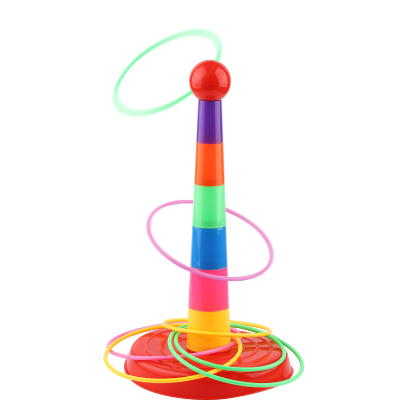 Cross-border throwing rings ring toys children's leisure interactive games night market stall manufacturers wholesale Item Picture