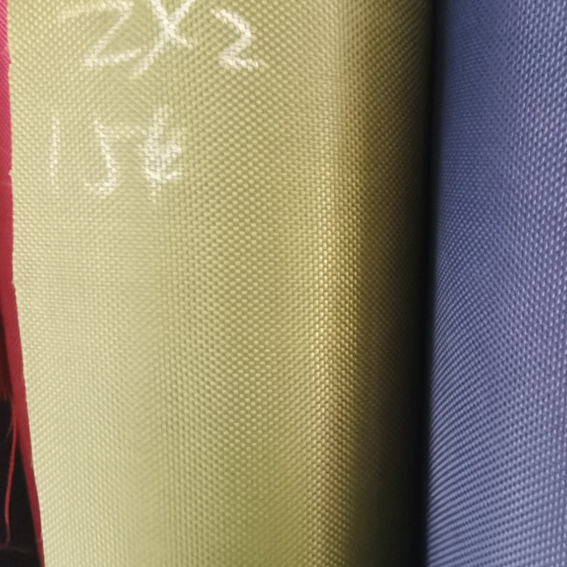 现货420牛津布2×2平纹PVC箱包背包手袋涤纶面料产品图