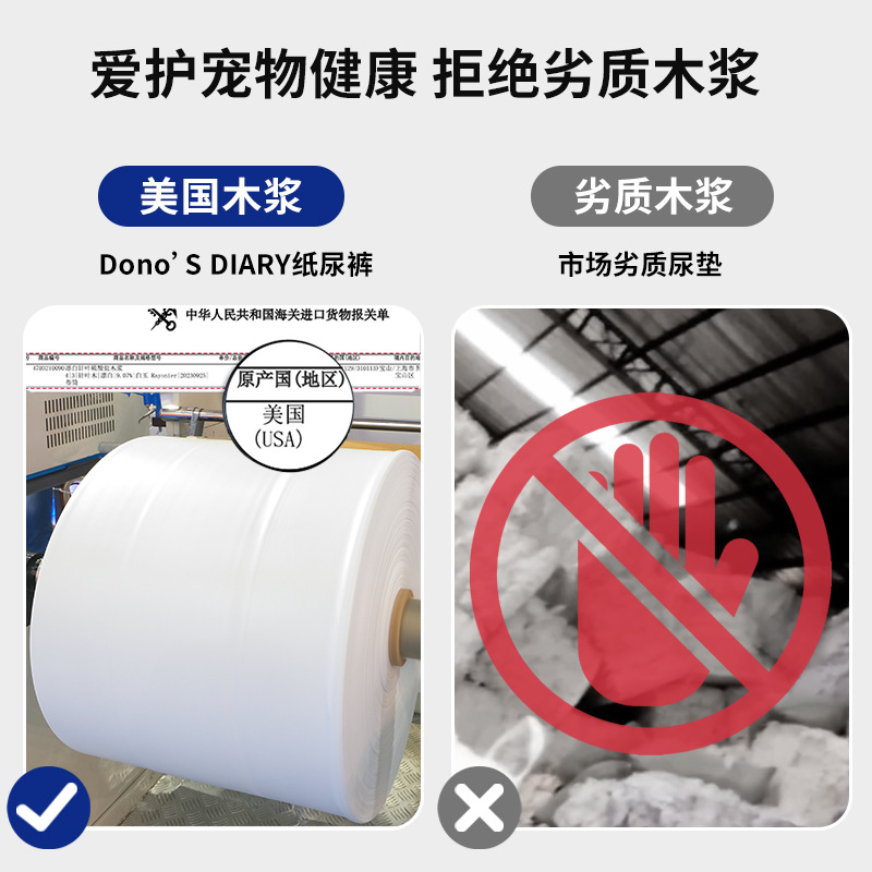 成长日记宠物纸尿裤狗狗生理裤母狗姨妈巾公狗尿不湿DONO'S DIARY详情图3