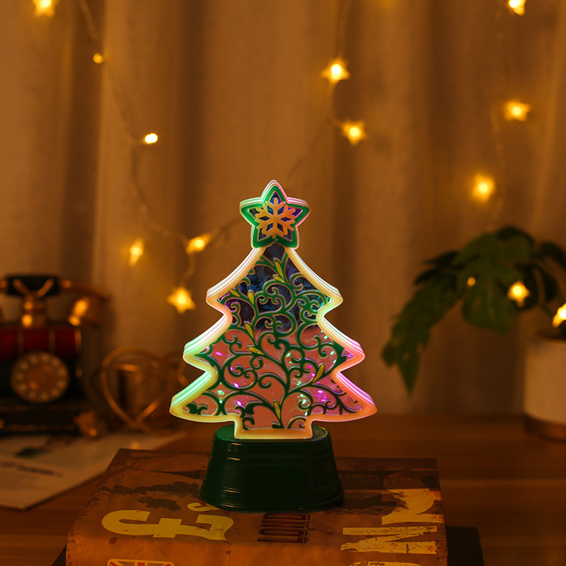 Cross-border Christmas LED illuminated Christmas tree decorations, Christmas light decorations, Christmas tree best-selling pendants Specification image