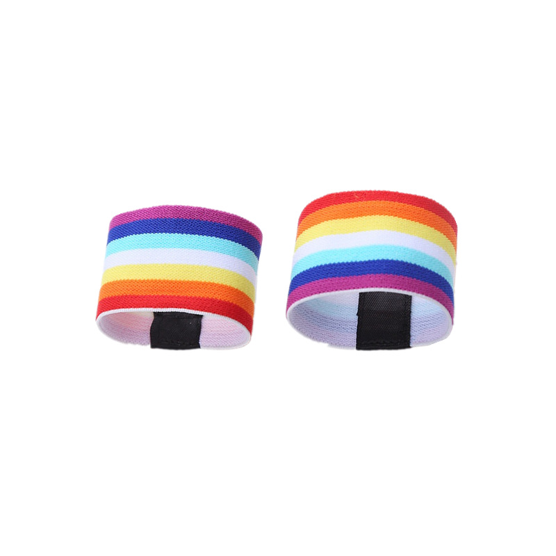 Red Chinese style sports wrist Kids sports small wrist guard basketball running text wrist band Hip Hop fitness band Specification drawing