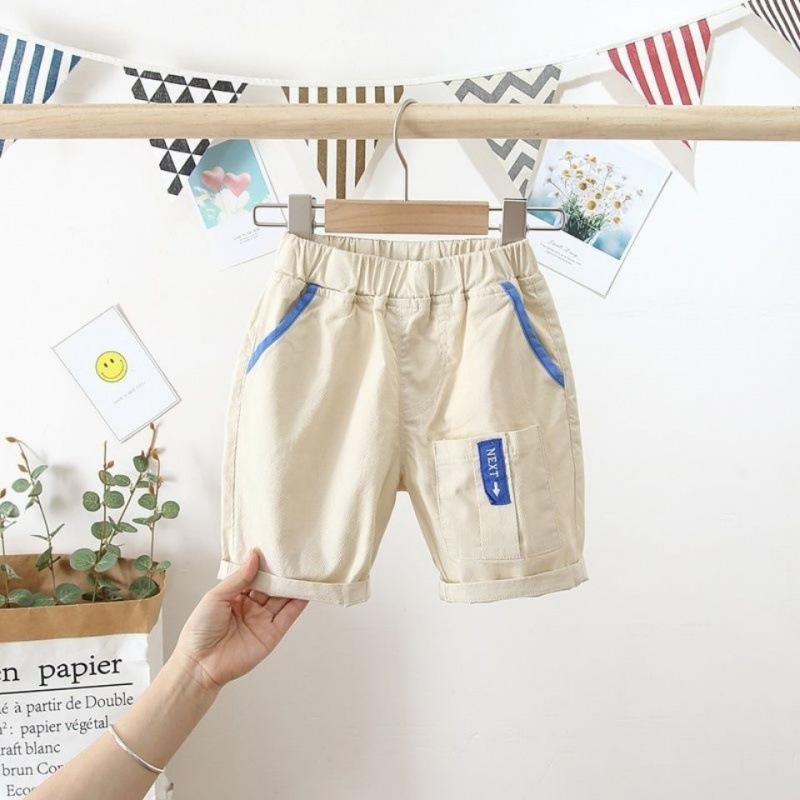 Boys' shorts, children's summer new versatile casual capri pants, kids' stylish summer pants, baby's fashionable pants trend Specification image