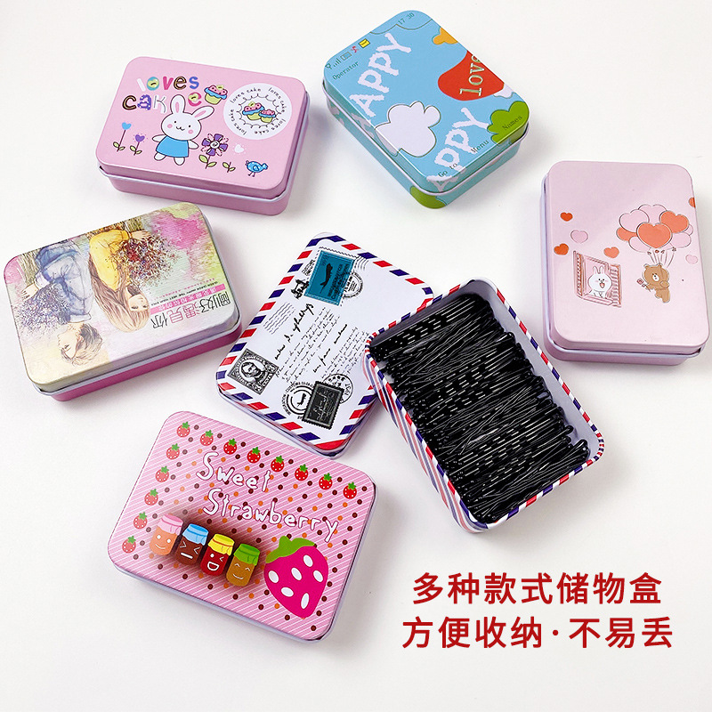 黑色发夹韩国细节图