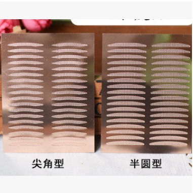 3+M material double eyelid tape manufacturer's non-cutting invisible adhesive transparent matte anti-sweat eye tape with protective film full figure