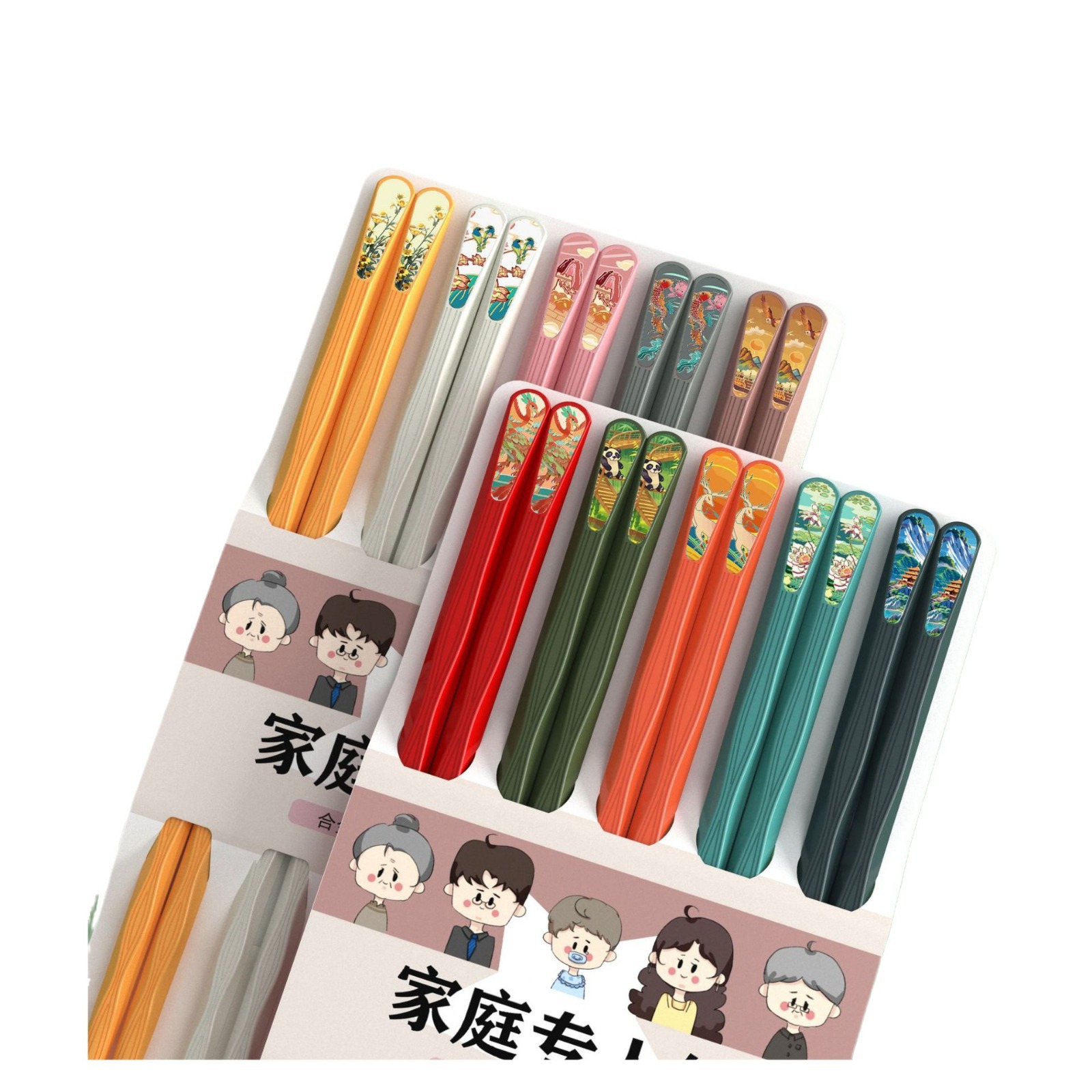 筷子/密胺筷子/一次性筷子/木筷子/筷子定制白底实物图