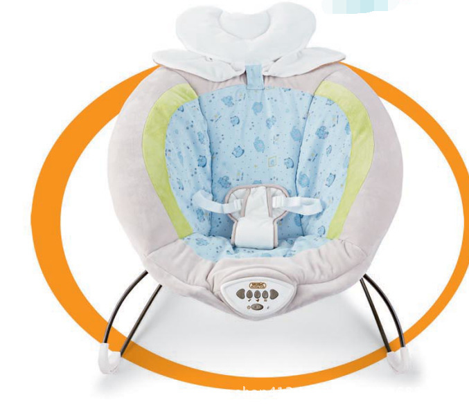 Cross-Border Sales Of Baby Cradle Baby Rabbit Rocking Chair Music Vibration Function To Coaze Baby Rocking Chair Baby Toys details Picture