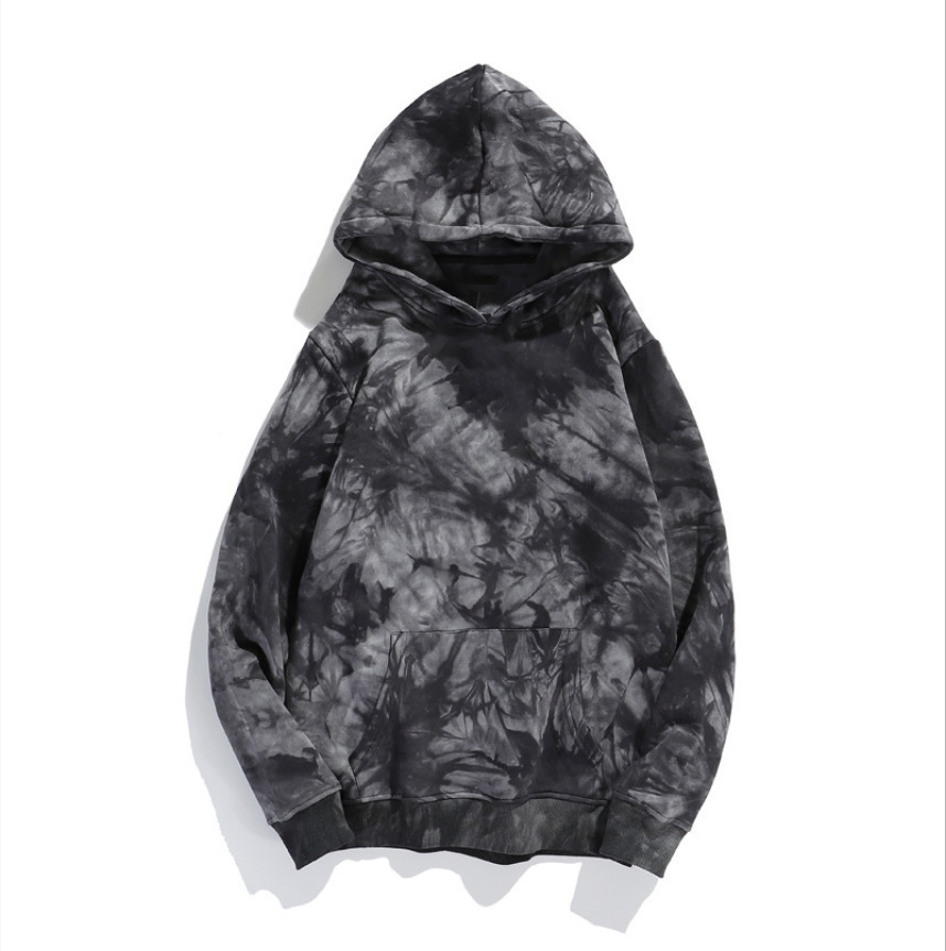 tie-dyed gradient sweatshirt men's hip-hop Application Scenario