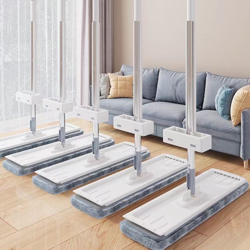 Household Tablet Mop One Clean Dry And Wet Mop Student Dormitory Folding Lazy Hands Free Mopping Device Specification drawing