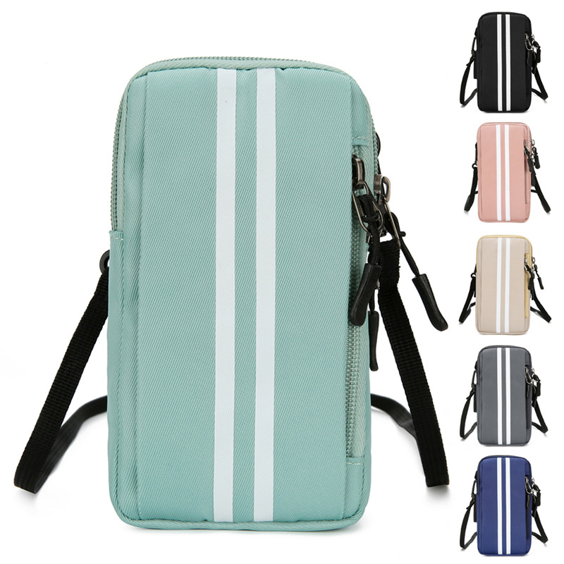 户外跑步手机臂包运动健身装备手机包男女小巧单肩斜挎休闲小背包