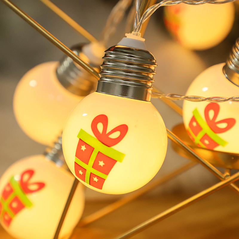 2022 new led gift light strings, Christmas walking sticks, Christmas tree scene decoration, photo props, fireplace hanging details Picture