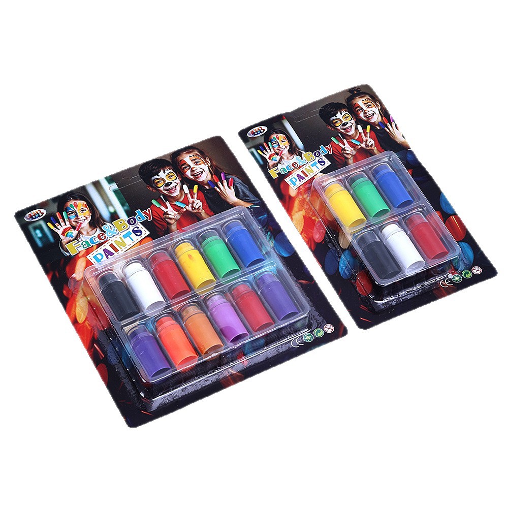 Cross-border finger painting, children's facial painting pigments, Halloween stage performance makeup, body painting pigments Item Picture
