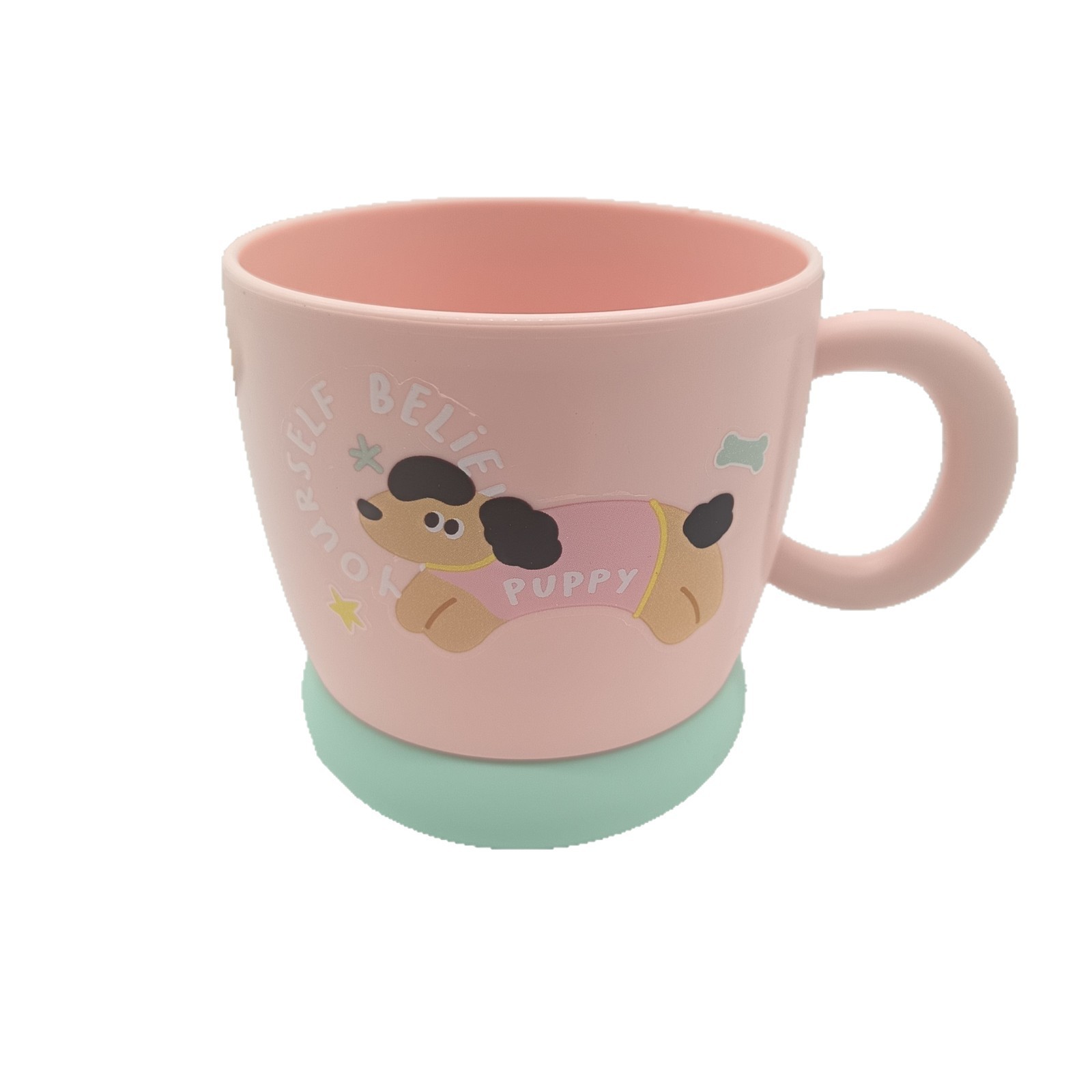 Wholesale of cross-border best-selling cute Korean cartoon dog pattern color dopamine-matched student and children's mouthwash cups Item Picture