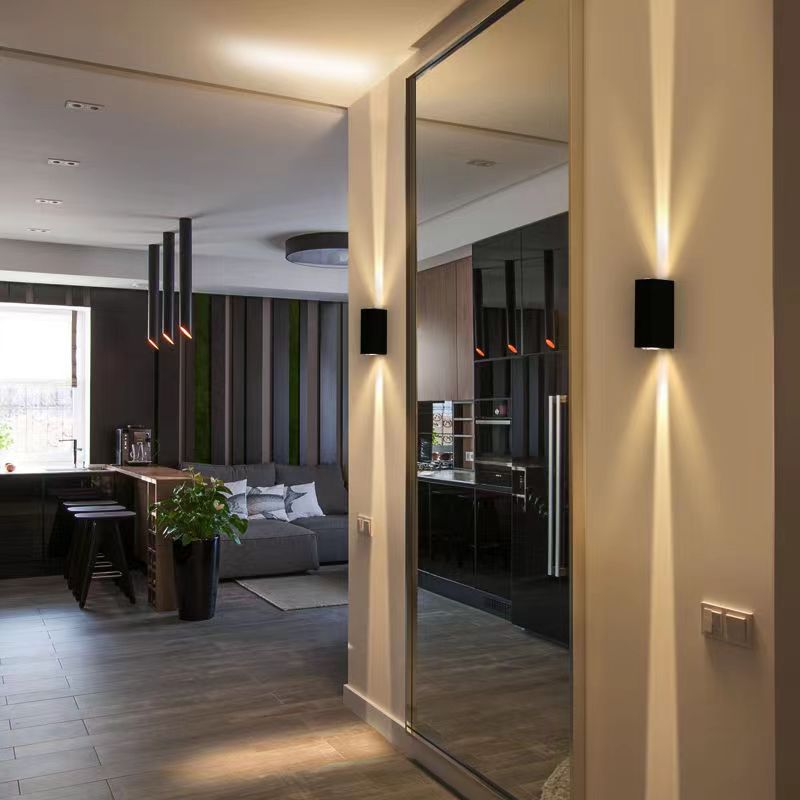 led strip lights, colored lights, home ktv, bar, leisure bar, corridor, passageway, exterior wall, staircase, outdoor waterproof wall lights Application Scenario