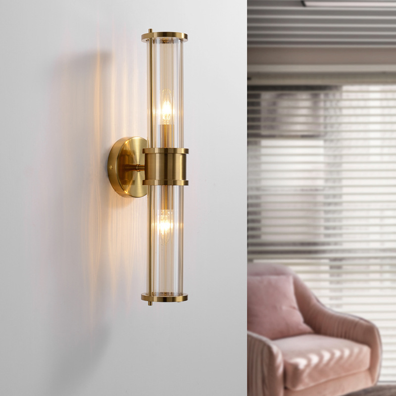 Nordic creative Internet celebrity bedroom bedside lamp, modern and simple corridor staircase wall background wall, high-end led wall lamp details Picture