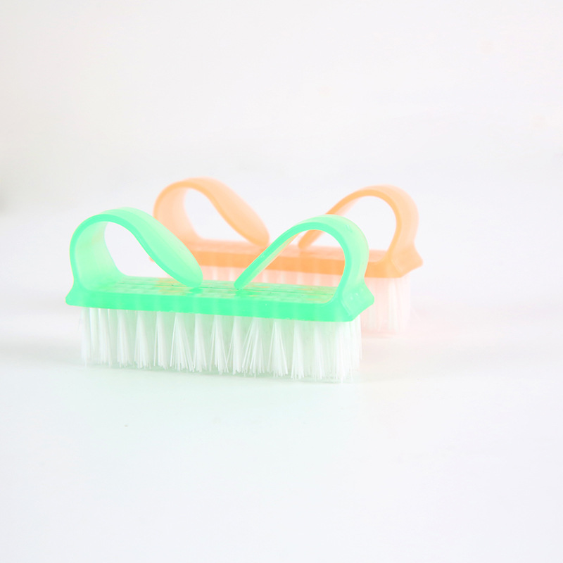 Multi-color 4PC card suction shoe brush, clothing brush, multi-functional cleaning brush, household durable plastic brush Specification image