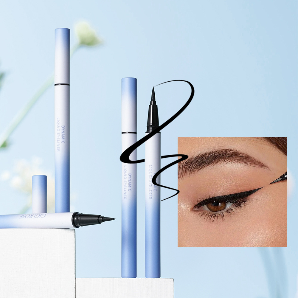 GIGI ROSE fine tip eyeliner liquid pen flows smoothly and forms natural big eyes in one stroke, a new cross-border product Application Scenario