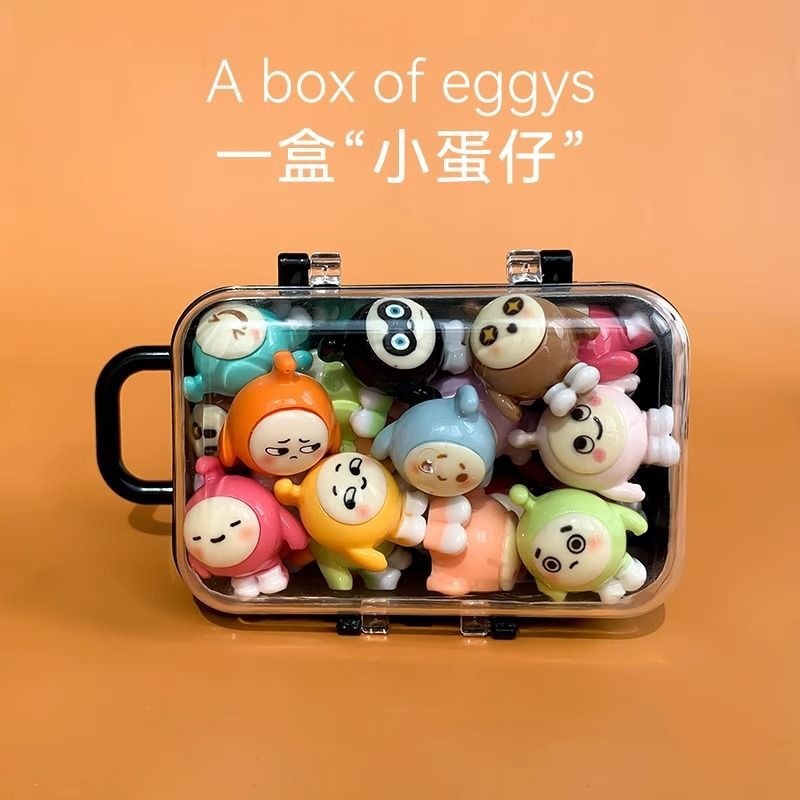 仿真迷你食玩果蔬模型透明迷你行李箱搭配儿童过家家可爱创意玩具