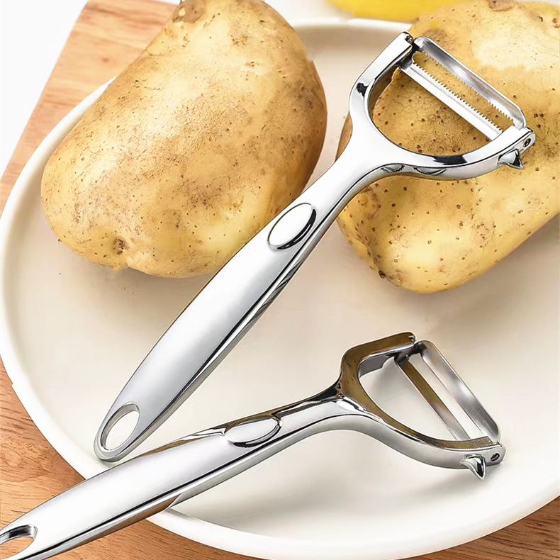 Peelers, fruit peelers, wholesale peelers, kitchen tools, melon peelers, Konbach peelers, stainless steel details Picture