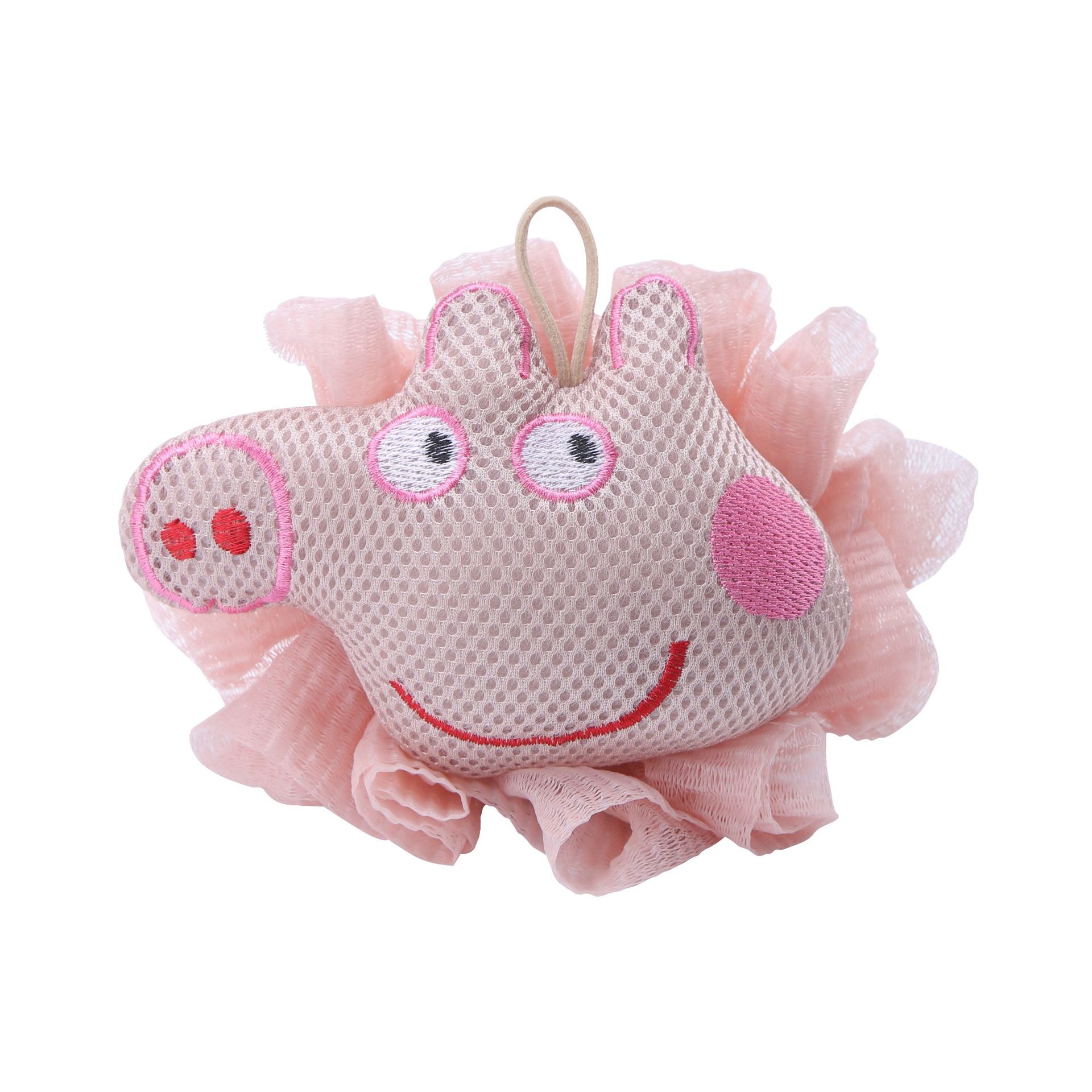 Peppa Pig Bath Flower Non-Loose Bath Flower Hand Stitched Clean Bath Bath Ball Cute Bath Blister Bath Ball Cartoon Bath Ball Item Picture