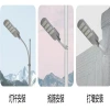 led die-cast municipal power solar street lamp head, outdoor municipal engineering lighting street lamp module, high-pole lighting lamp Application Scenario