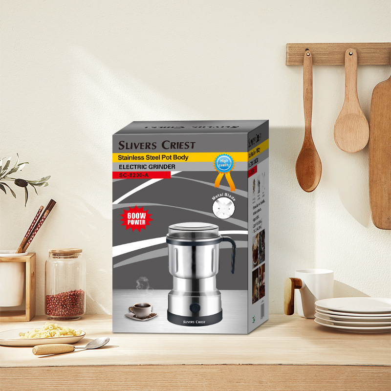Foreign Trade Electric Grinding Machine, Household Multi-Functional Grinding Machine, Five-Grain And Miscellaneous Grain Grinding Machine, Medicinal Material Grinding Machine, Ultra-Fine Coffee Mill