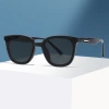Xiaohongshu Douyin men's and women's Korean version GM fashionable square large-framed sunglasses, sunshade, sun protection and face-enhancing small sunglasses for outings details Picture