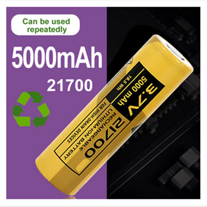 18650 lithium battery, large-capacity flashlight battery accessories, 21700 battery, 26650 lithium-ion battery wholesale Specification image