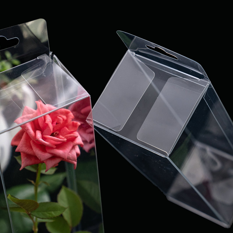 现货PVC包装盒透明PET盒子塑胶折盒百货玩具手办外盒长方形包装盒详情图4