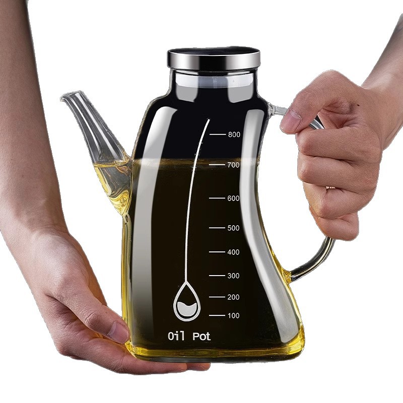 喷油壶/自动开合油壶/醋瓶/油壶/一次性热饮壶白底实物图