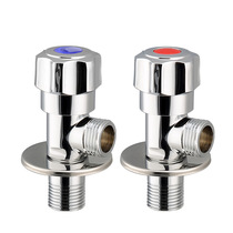 Copper triangle valve water heater toilet inlet valve stop valve eight quick opening explosion-proof Angle valve