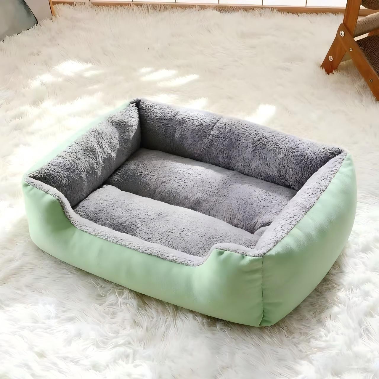 Perrera de perro todas las estaciones universal invierno caliente perrera de gato cama de perro jaula de perro cojín sofá perrera de perro cama de gato cross border Specification image