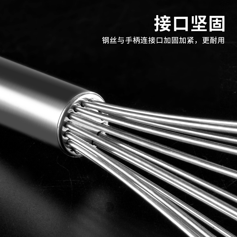 304# Stainless Steel Egg Beater Mini Manual Cream Mixer Kitchen Gadget For Beating Eggs Baking Cake Pumping Application Scenario
