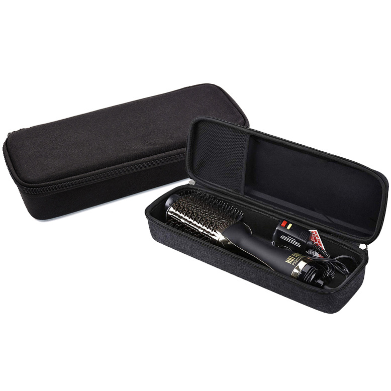 Cross-border exclusive EVA curling iron storage bag, curling iron straightener storage bag, portable straightener comb packaging box Item Picture