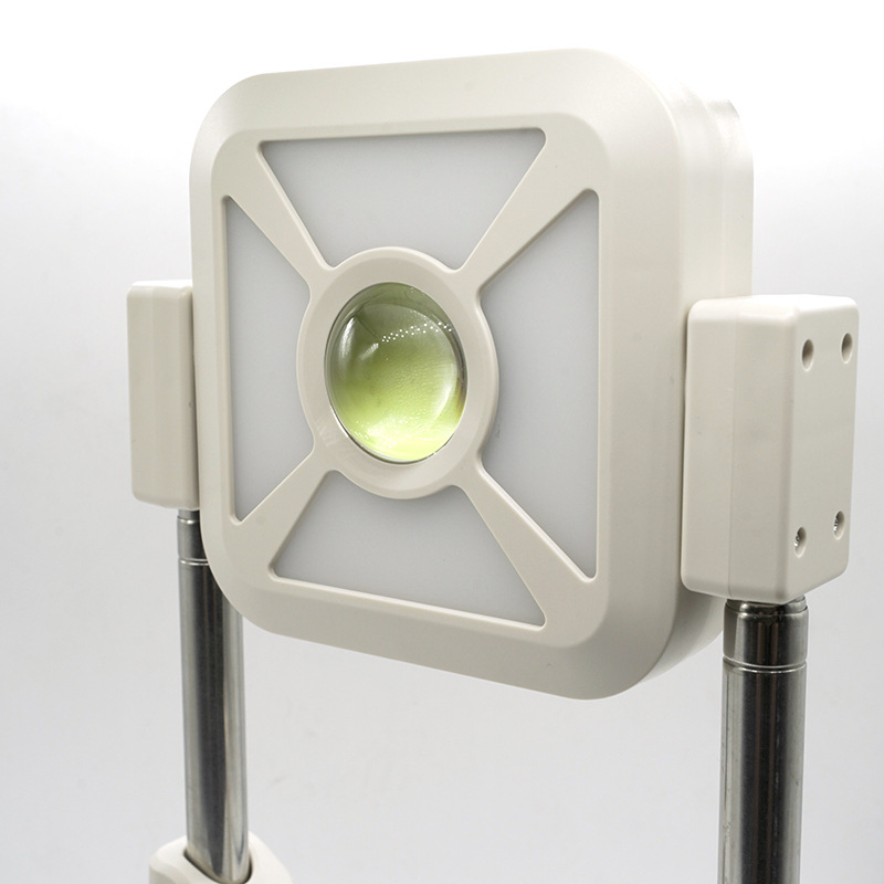 跨境新款多功能LED工作 太阳能充电带输出直播补光COB伸缩露营灯详情7