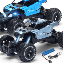 2.4g Remote control Mountain Climbing bike Charging Foot remote control car Children's toys Electric lights Gift hot