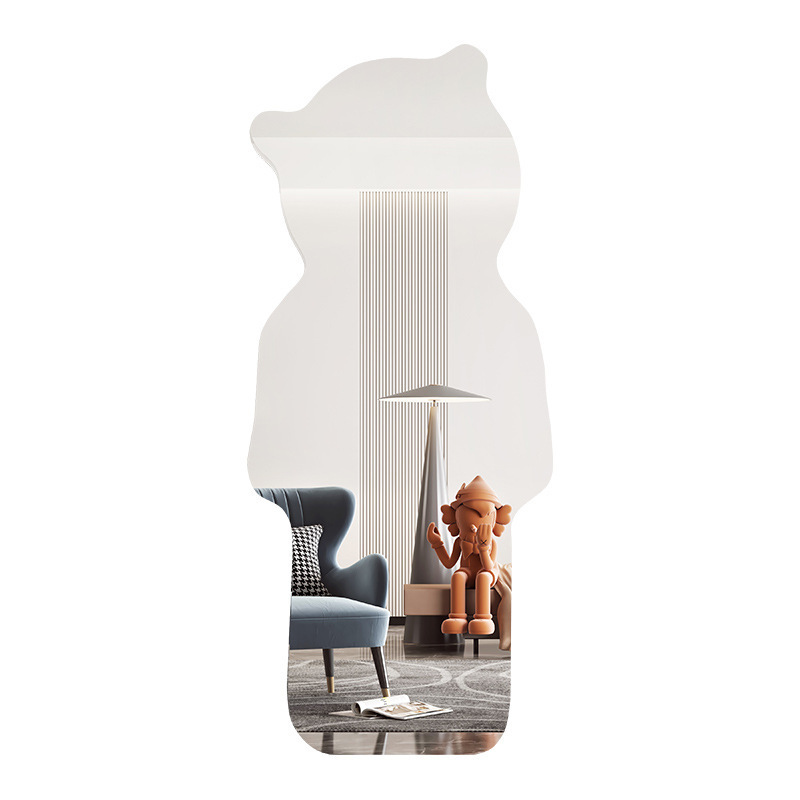 Full-length dressing mirror, special-shaped mirror Item Picture