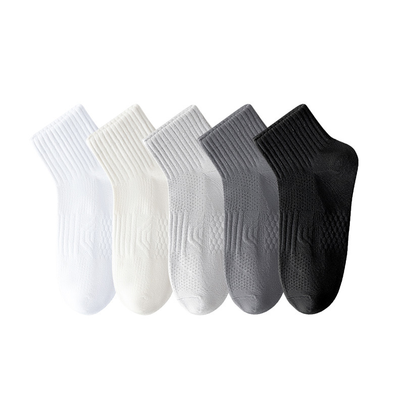 袜子/袜子男女长款潮流/春夏袜子/袜子夏季/袜子男士短款百搭白底实物图